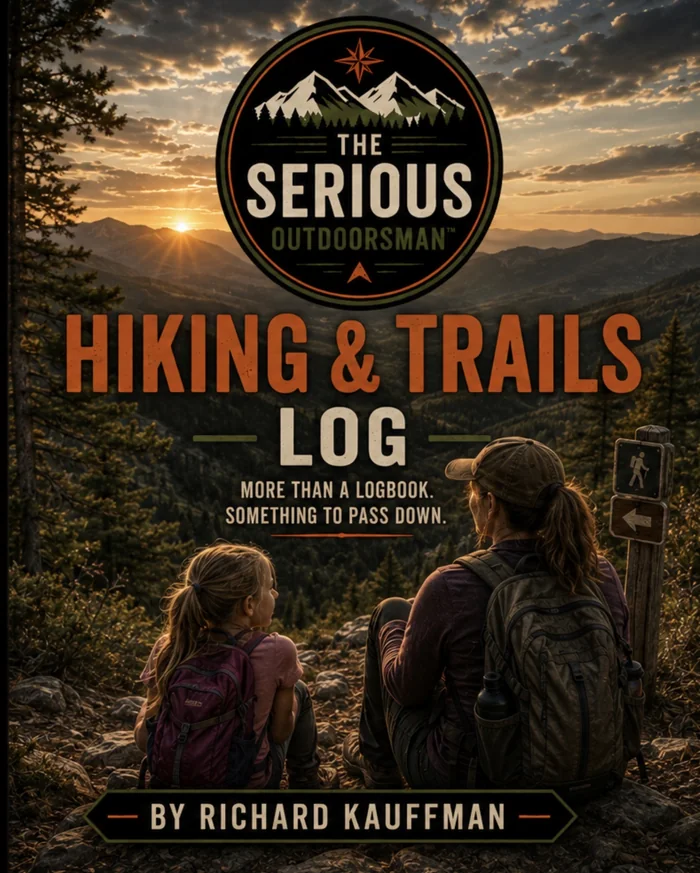 Hiking & Trails Log cover