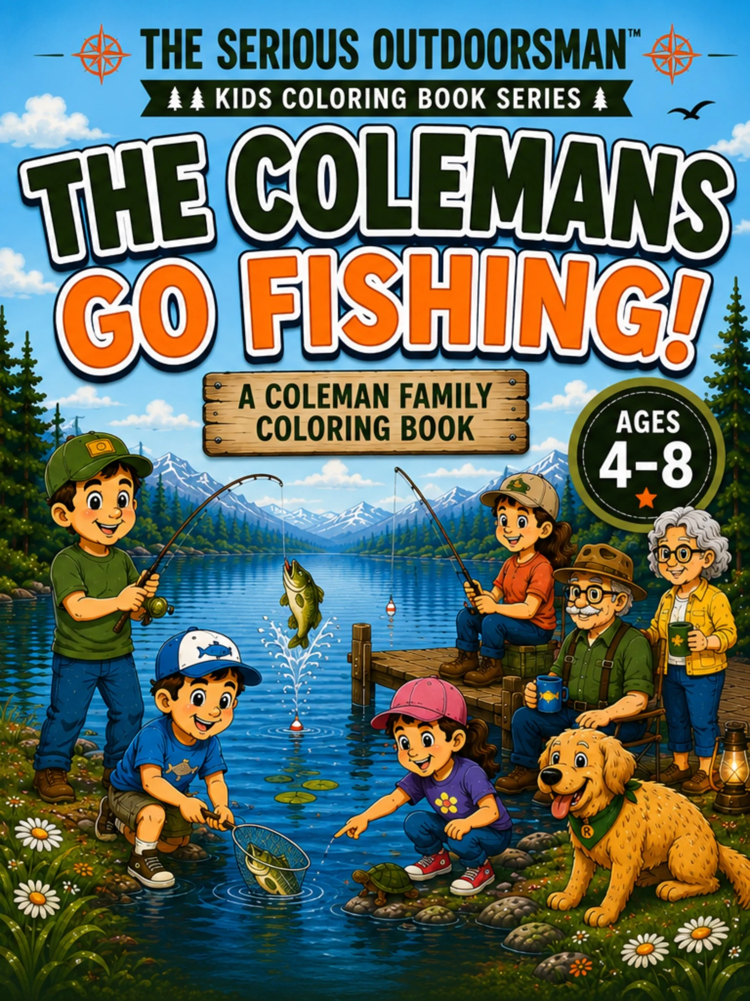 The Colemans Go Fishing! cover